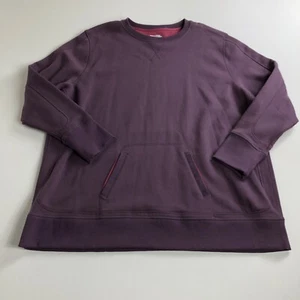 Jockey Men's Person to person crewneck Pullover Purple Sweater Size 2XL Q30 - Picture 1 of 6