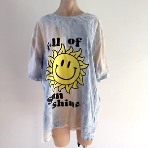 Brothers Design T-Shirt Full of Sun Shine Tie Dye Size 3XL Mens Oversized Tee - Picture 1 of 24