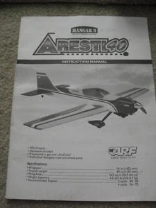 2001 Hangar 9 RC Airplane Instruction Manual Aresti 40 - Picture 1 of 1