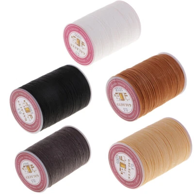 5-Pack Waxed Thread Cord Leather Canvas Craft Sewing Tools Multicolor DIY Hand - Image 1 of 4