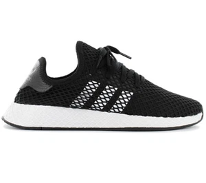 ADIDAS ORIGINALS DEERUPT RUNNER BLACK/WHITE MEN'S SIZE 12 NEW - Picture 1 of 10