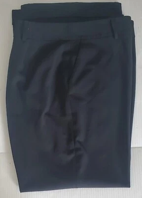 KATE HILL - Ladies Pants - Black - Cuffed - Wool Blend - Size 18 - Image 1 of 4