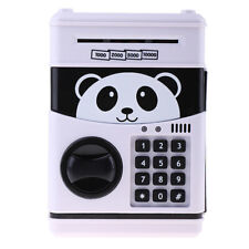 Lovely Cartoon Panda Piggy Money Bank Mini ATM Cash Coin Can Savings Box
