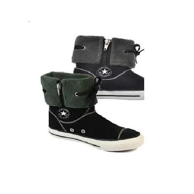 Converse Chuck Taylor All Star Zapatos Botines Mujer 7 Negro Botas con Cordones  Foto 1 de 4