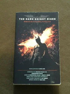 The Dark Knight Rises Paperback Book 1st edition 1st printing 2012 - Imagen 1 de 2
