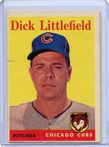 1958 Topps Dick Littlefield Chicago Cubs #241 ⭐️💥🎯 Original - Picture 1 of 2