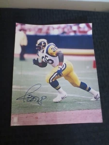Jerome Bettis Rams Autograph 8x10 Photo - Picture 1 of 2