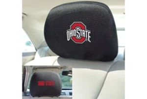 Ohio State Buckeyes Head Rest Cover 2PC Set by FANMATS - Picture 1 of 2