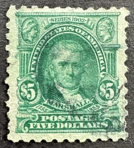 US 1917 Scott # 480 Used Stamp Marshall - Picture 1 of 2
