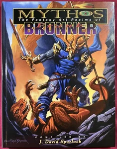 MITO: FANTASÍA ARTE REALMS OF FRANK BRUNNER - Limitado/firmado/estuche deslizante - Imagen 1 de 6