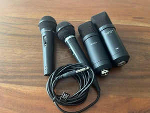 Konvolut Mikrofone XLR und USB Bird UM1 , Manli, Monacor DM70 und Dynamic Micro - Bild 1 von 11
