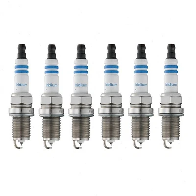 6 pc Bosch Double Iridium Spark Plugs for 2001-2004 Chevrolet Tracker 2.5L sb - Image 1 of 4