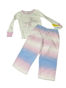 Carters Kleinkind Mädchen Größe 2T 2-teiliger Einhorn Schlafanzug - Bild 1 von 7
