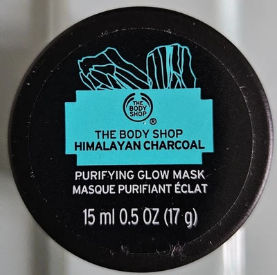 The Body Shop Himalayan Charcoal Purifying Glow Mask 15ml - Image 1 of 2