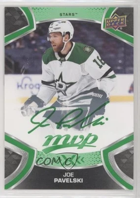 2021-22 Upper Deck MVP Green Script Joe Pavelski #108 - Image 1 of 2