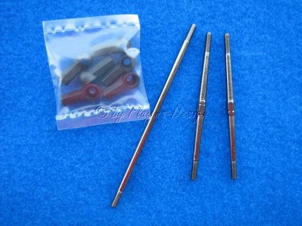 Lenkstrebe Spurstangen TA-ET für Sparrowhawk XXT Thunder Tiger - Bild 1 von 1