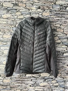 Berghaus Tephra Stretch Down Jacket Hybrid Grey Men's Large Hydrodown 600 VGC - Picture 1 of 11