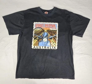 Vintage Harley Davidson Motorrad T-Shirt Gr. XXL Australien Einzelnaht - Bild 1 von 9