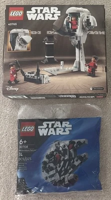 LEGO STAR WARS Kamino Training Facility 40765 & Millennium Falcon 30708 GWP  - image 1 of 4