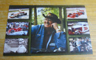 Carte photo Wally Dallenbach Sr. dédicacée signée 5,5 x 8,5 chariot Indy Racing HOF