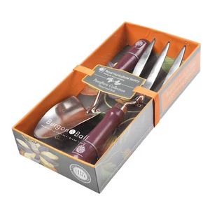 Burgon & Ball - RHS Passiflora Trowel & Fork Set in Presentation Gift Box - Picture 1 of 8