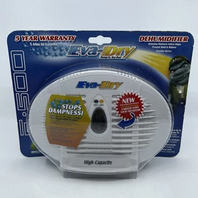 Deshumidificador Eva-Dry E-500 protege de la humedad y la humedad alta capacidad - NUEVO Foto 1 de 4