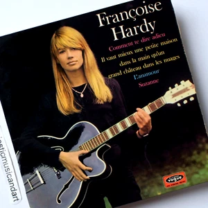 FRANCOISE HARDY covers LEONARD COHEN SUZANNE 7" VINYL EP 1968 FRANCE ORIGINAL - Picture 1 of 6