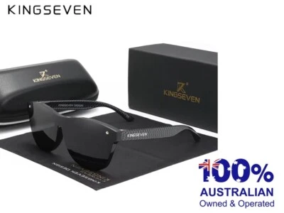 KINGSEVEN Unisex TR90 Espejo Polarizado UV 400, Gafas de Sol Antirreflectantes Foto 1 de 4