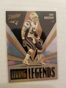 2021 Prestige Living Legends Insert Tedy Bruschi #LL-22 New England Patriots - Picture 1 of 1