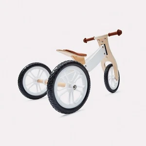 Wooden 2-in-1 Balance Bike & Tricycle Easily Convert Bike to Trike Adjustable AU - Picture 1 of 9