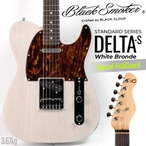 Electric Guitar Black Smoker STD DELTA-S White Blonde Standard with Soft Case - Picture 1 of 10