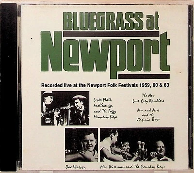 Bluegrass at Newport Folk Festival Live 1959-63 CD (Doc Watson/Jim & Jesse etc) - Image 1 of 3