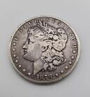 Vintage 1878 Morgan Silver Dollar Coin $1 Dollar Fast Shipping