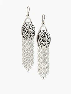 Lucky Brand Sugar Plum Fringe Earrings NWT $35.00 - Bild 1 von 3