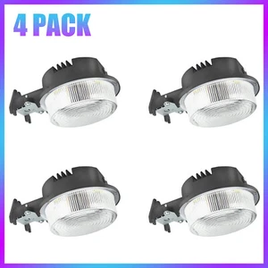 Luci zona sicurezza LED 75 Watt - Luce fienile dal tramonto all'alba con fotocellula confezione da 4 - Foto 1 di 12