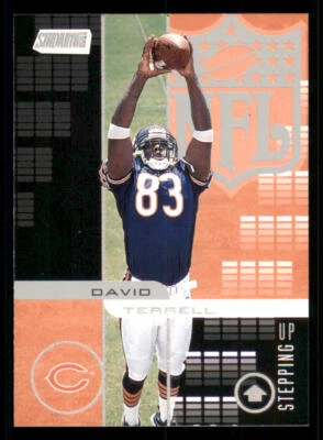 2001 Stadium Club Stepping Up #SU1 David Terrell - Image 1 of 2