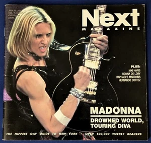 Next Magazine July 2001 Madonna Drowned World Tour Promo + Niki & Donna bits - Picture 1 of 4