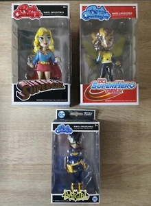 Funko Rock Candy "DC" Lot. Supergirl, Bumblebee & Batgirl. All Brand New! - Bild 1 von 8