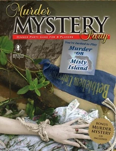 Murder Mystery Party- Murder on Misty Island NEW & SHRINK-WRAPPED - Picture 1 of 2