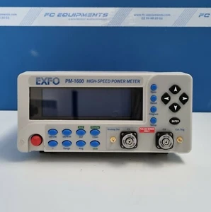 Exfo PM-1600 PM-1623 Optical Power Meter 2CH 800-1700nm +9dBm ⚠ ERROR 30 ⚠ - Foto 1 di 2