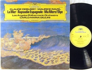 DGG GERMANY 1980 Debussy Ravel GIULINI La Mer/RAPSODIE ESPAGNOLE 2531 264 - Picture 1 of 2