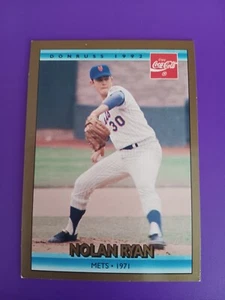 1992 Donruss #5 Nolan Ryan Coca-Cola Career Series - Bild 1 von 2