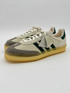 Size 9.5 - adidas x Kith x Clarks 8th Street Samba OG White Green Crepe Fieg - Picture 1 of 5