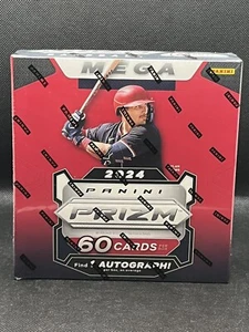 2024 Panini Prizm Baseball Trading Cards Mega Box - Factory Sealed 1 AUTO - Bild 1 von 6