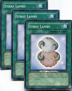 3 X YU-GI-OH STRAY LAMBS PROMO COMMON NM/MINT CP02-EN020 - Picture 1 of 1