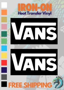 🔥 VANS Iron-On Transfer: Add Some Magic to Your Gear! ✨ - Picture 1 of 1