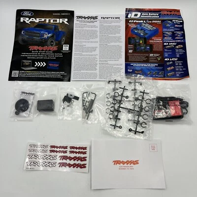 Traxxas Ford Raptor Slash Quick Start Guide w/Charger & Spare Parts 58094-1 OZRC - Image 1 of 4