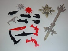 Vintage Voltron Accessories Lot Sword Shield Weapons
