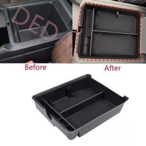 Black ABS Center Console Armrest Storage Box Organizer For Honda Pilot 2023-2025 - Bild 1 von 14