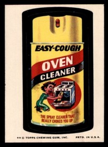 1974 Topps Wacky Packages Series 9 #16 Easy Cough Cleaner NM/MT